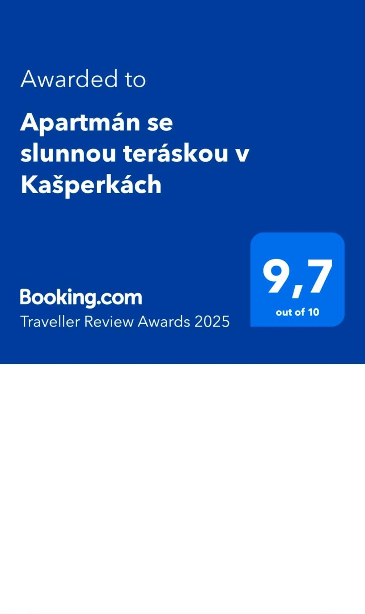 Apartman Se Slunnou Teraskou V Kasperkach Кашперске-Гори Экстерьер фото